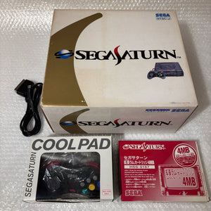 “This is Cool” Skeleton Sega Saturn set with Fenrir ODE kit + FRAM Memory and RGB cable