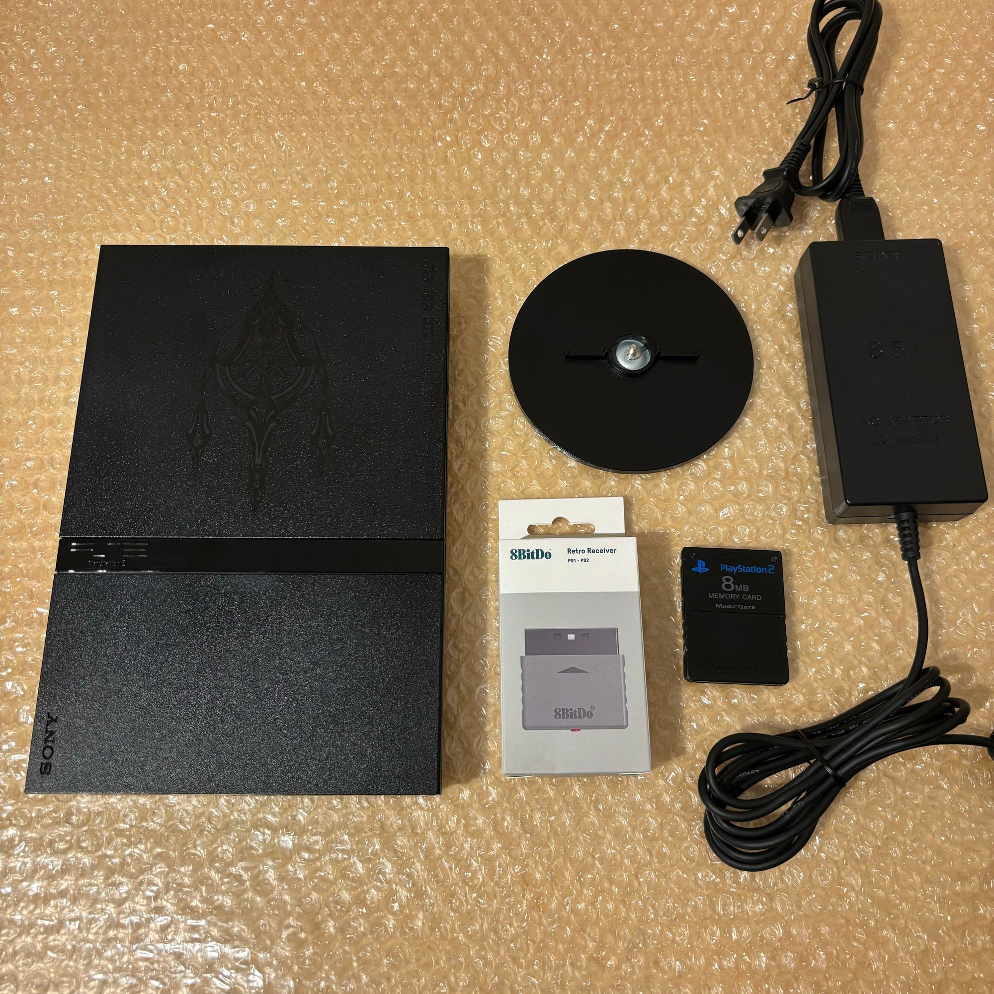 Final Fantasy 12 edition PS2 system set, Region Free with PixelFX GEM kit