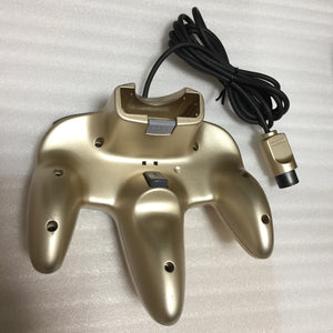 Gold Nintendo 64 in box set with ULTRA HDMI kit - compatible with JP and US games