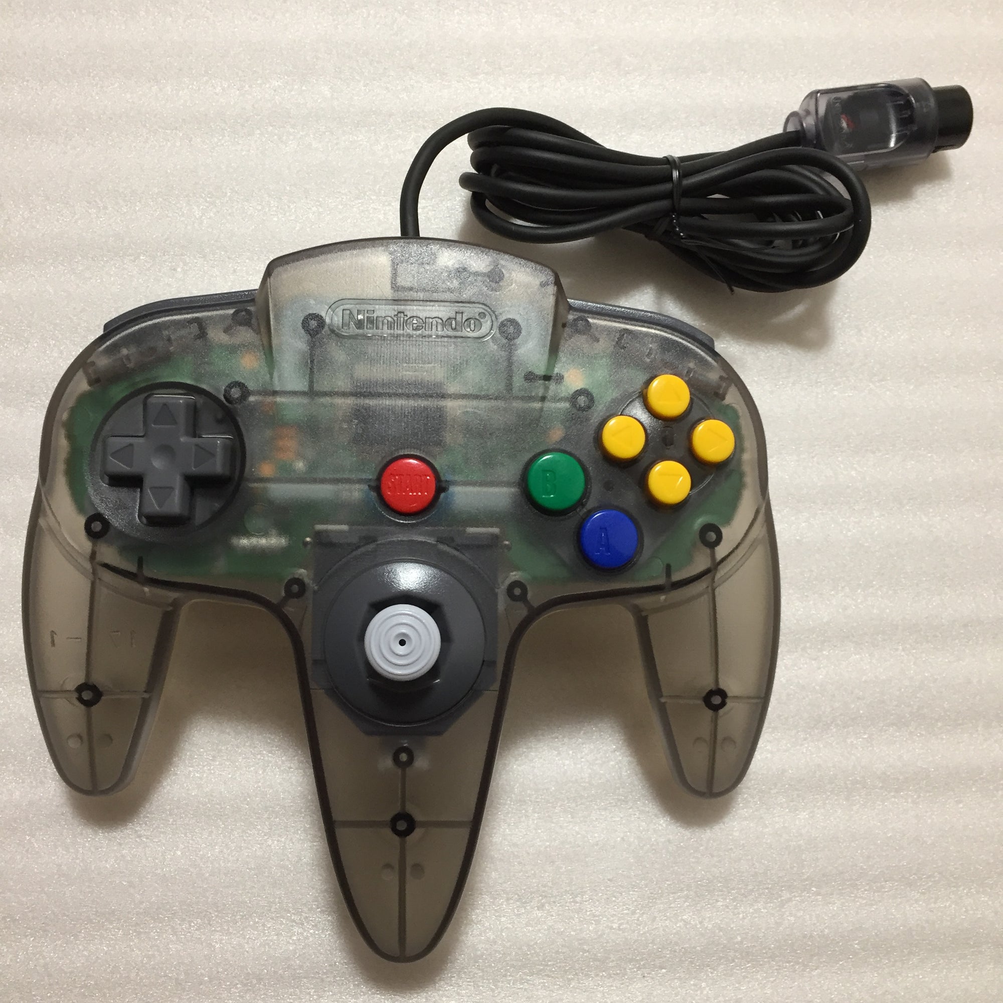 Jusco Clear Grey Nintendo 64 set with ULTRA HDMI kit - compatible with -  RetroAsia